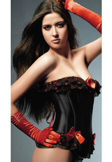 Black And Red Corset