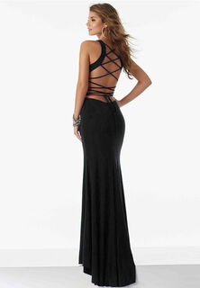 Low Back Long Gown