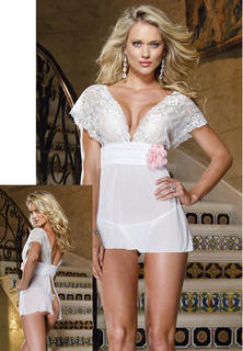 Bridal Lace Baby Doll