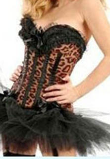 Leopard Print Corset