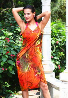 Fire Floral Sarong