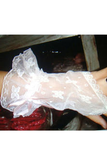 Frilled Fingerless Gloves