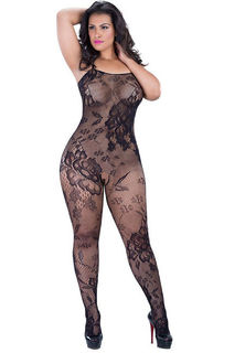 Floral Body Stocking