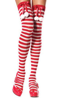 Striped Santa Stockings