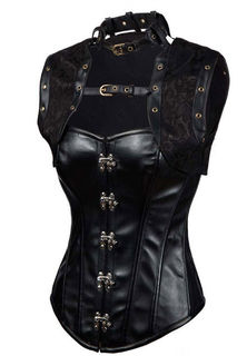Leather Steampunk Corset
