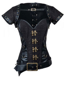Steampunk Leather And Lace