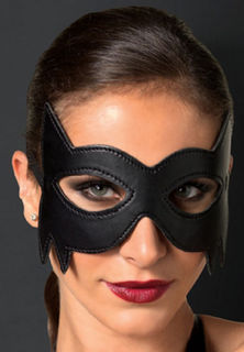 Leather Batman Eye Mask