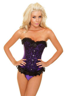 Elegant Embossed Corset