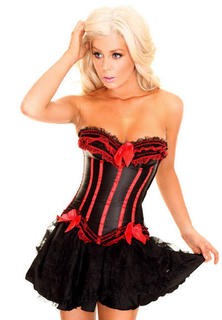 Red Striped Corset