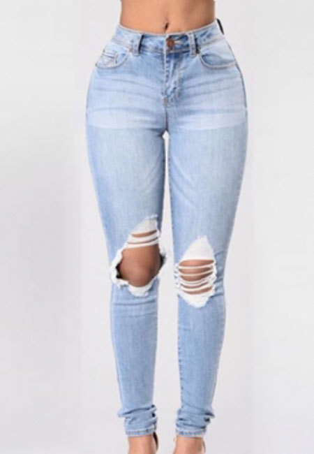Ripped Jeans Leggings