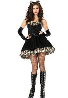 Sexy Lingerie's Leopard Cat Costume