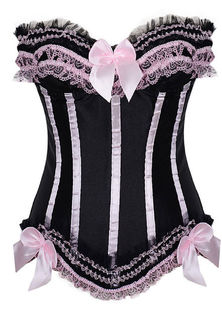 Sexy Lingerie's Burlesque Plus Size Corset